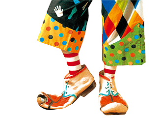 Clowns Schoenen