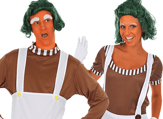 Oompa-Loompa Kostuums