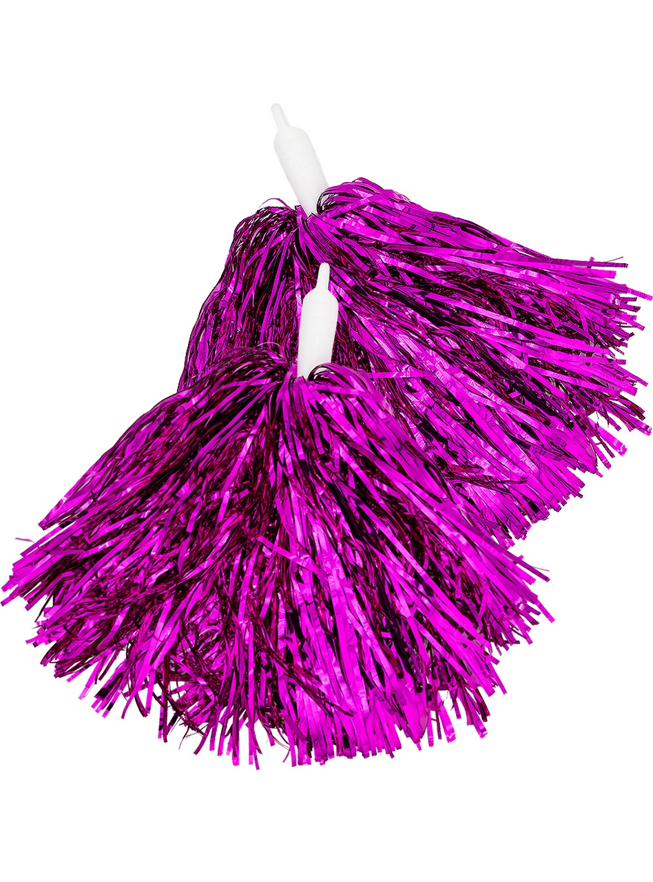 Cheer Pompons Roze 2 Stuks