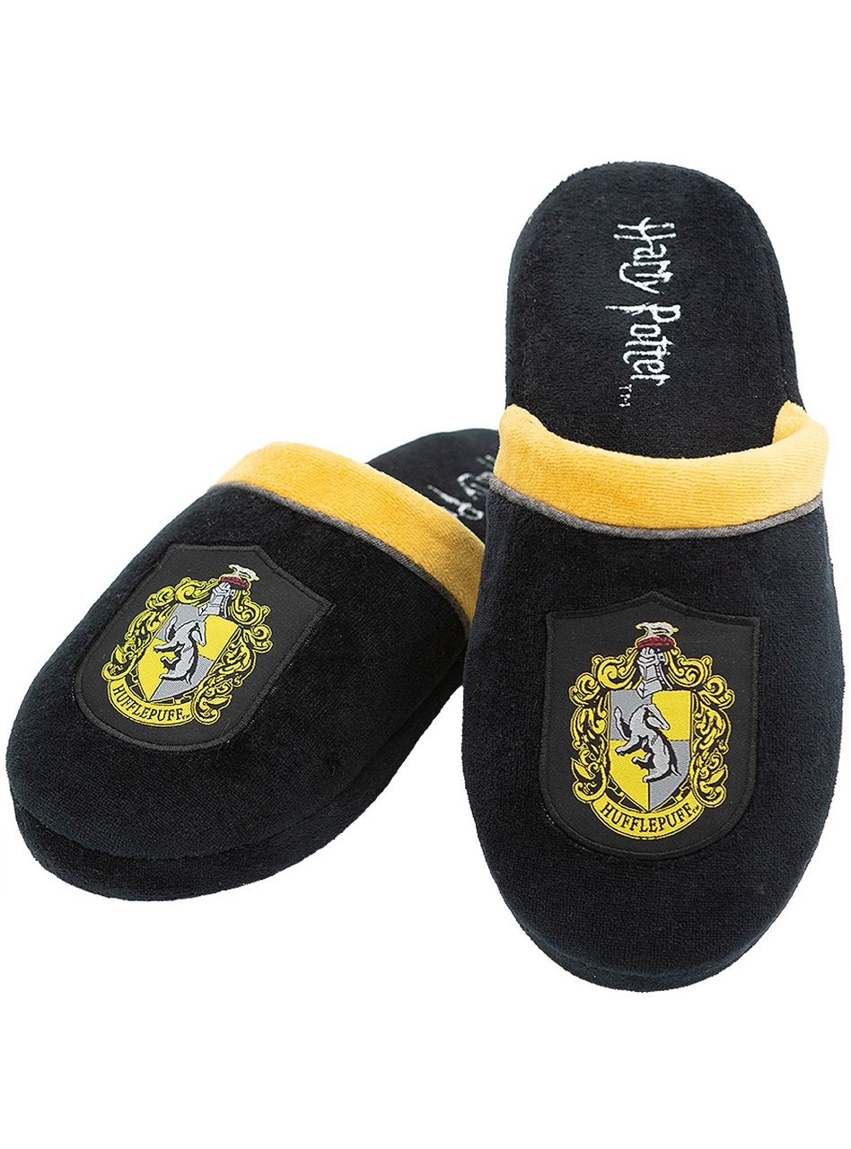 Hufflepuff Sloffen Harry Potter Zwart Geel