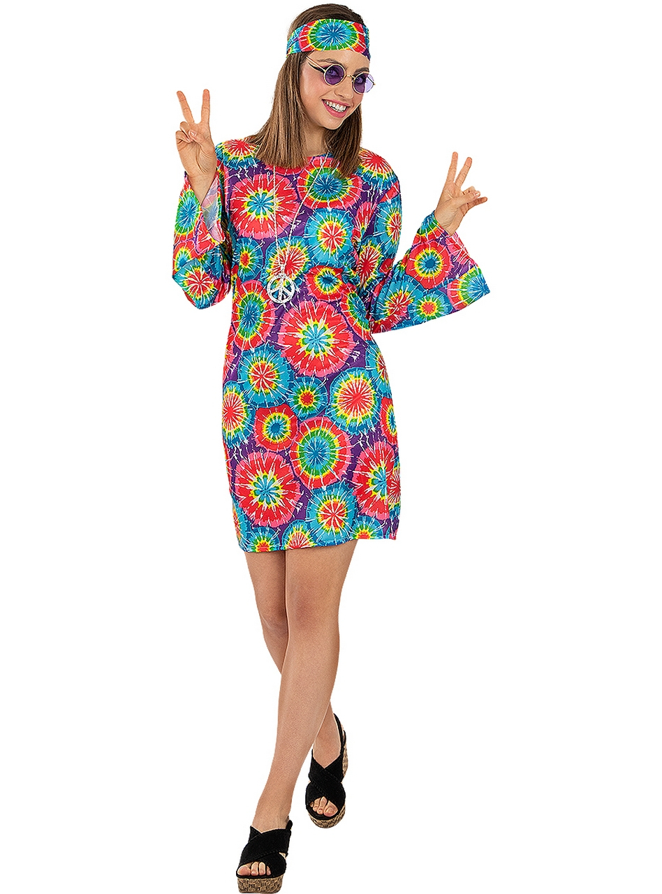 60s Hippie Hanna Vrouw Kostuum