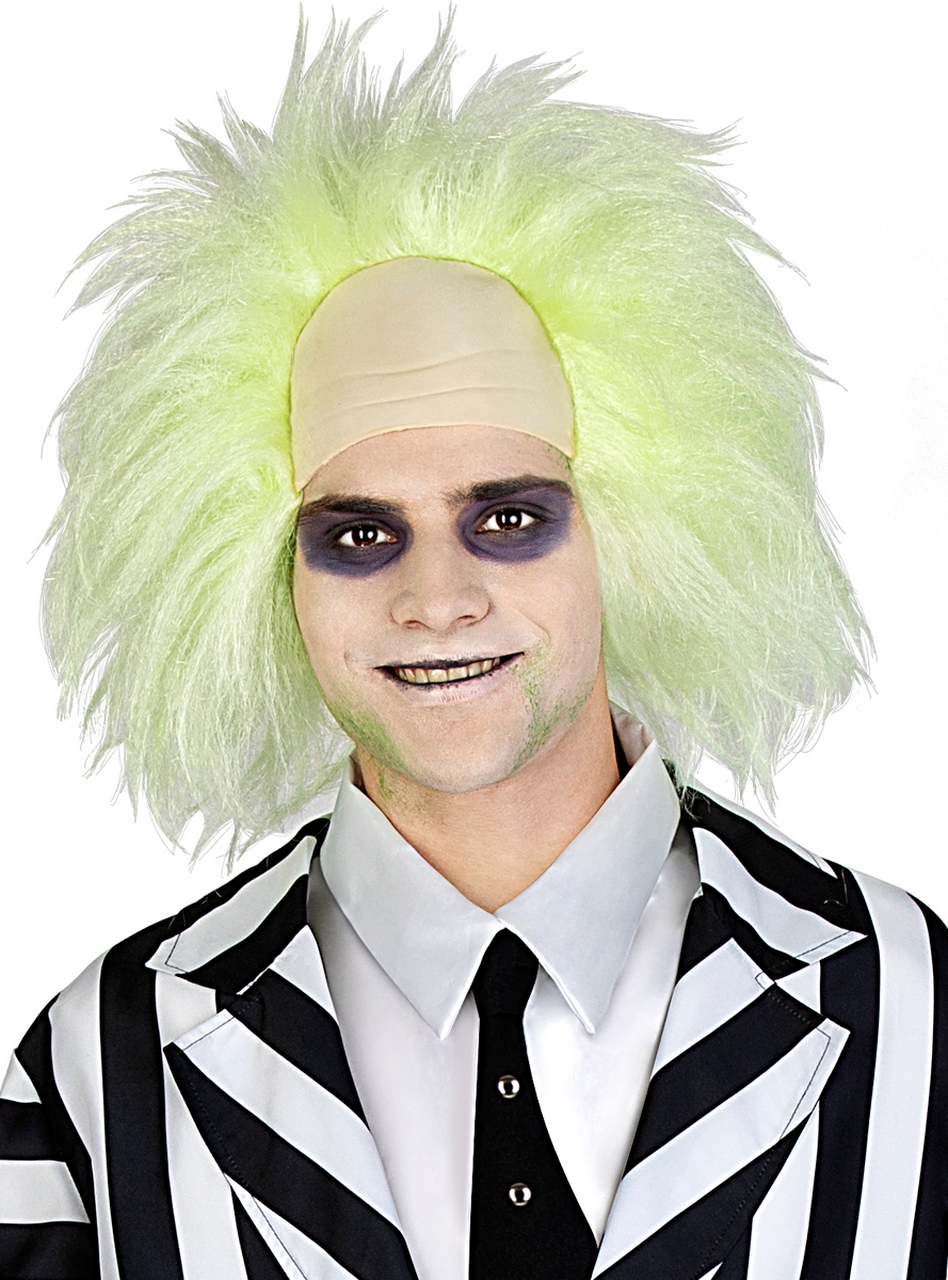 Gekke Professor Beetlejuice Pruik