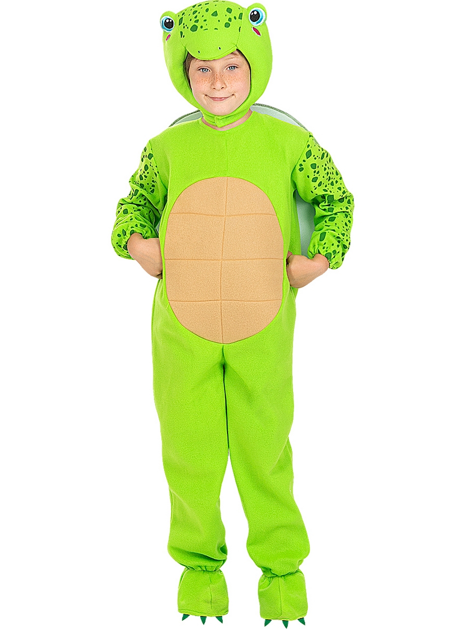 Groene Schildpad Onesie Kind Kostuum