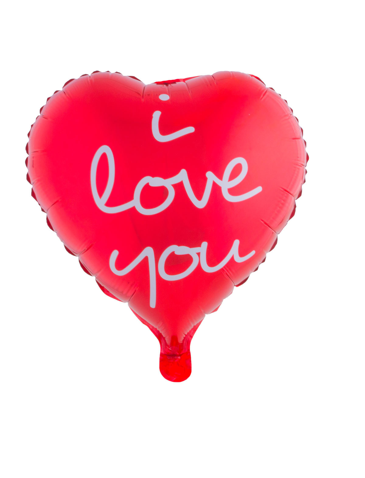 Folie Ballon Hartje I Love You 52cm (Leeg)