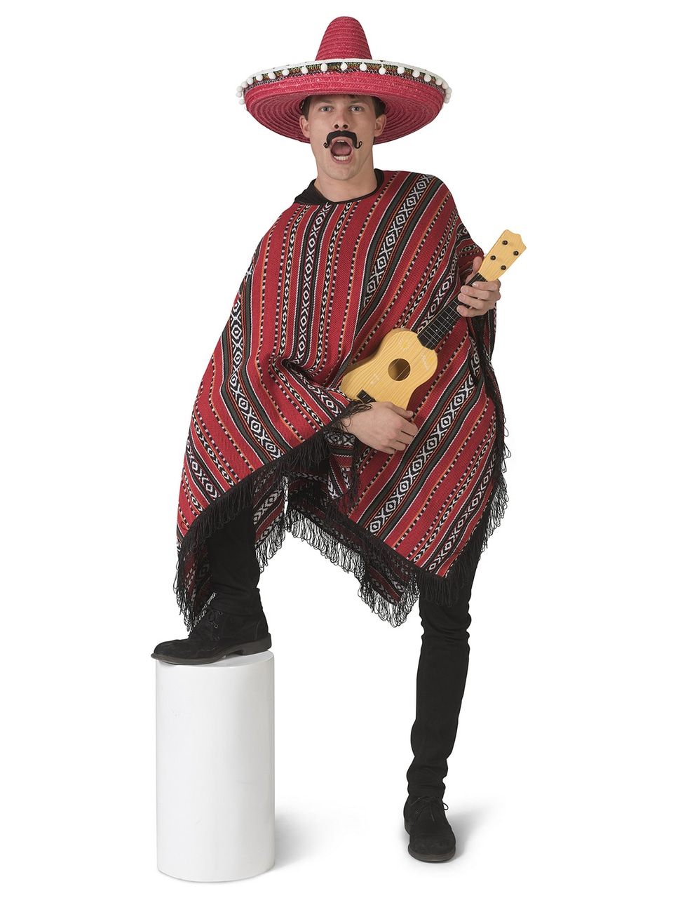 Poncho Mexicaanse Bandiet Pedro Pistola Man Kostuum