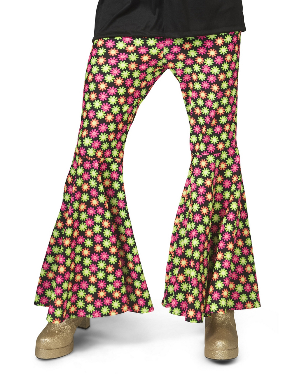 Fluor Flower Power Goes Disco Broek Man