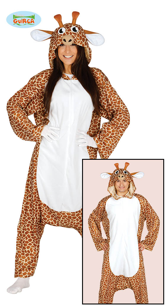 Giraffe Afrika Jumpsuit Vrouw Kostuum