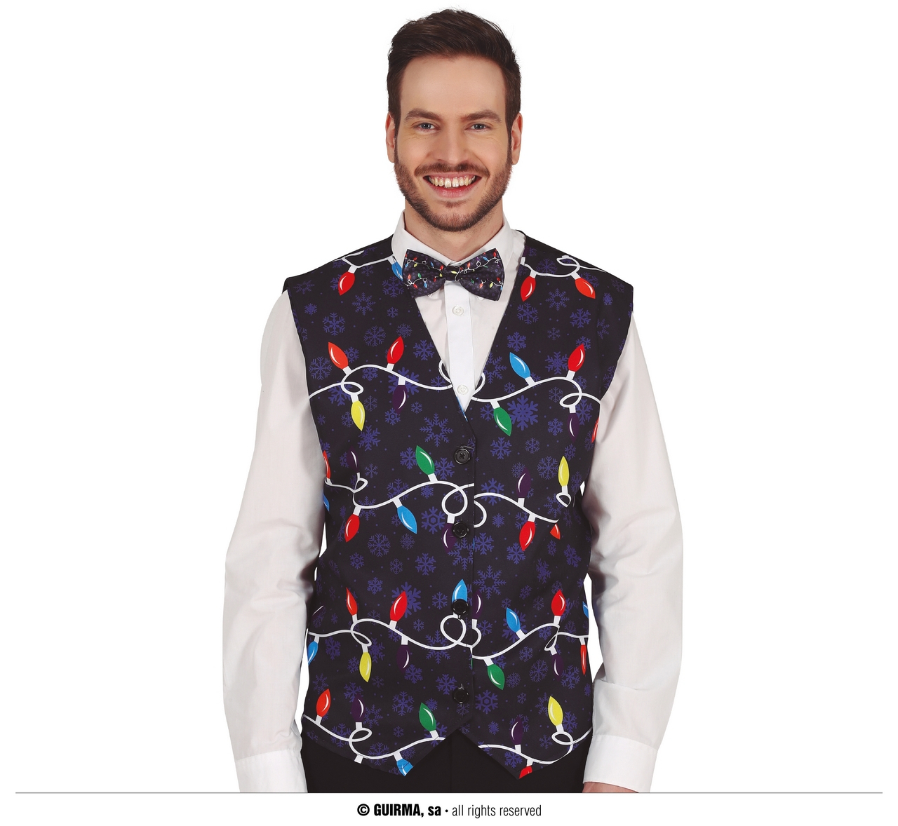 Geinig Kerstverlichting Gilet Man