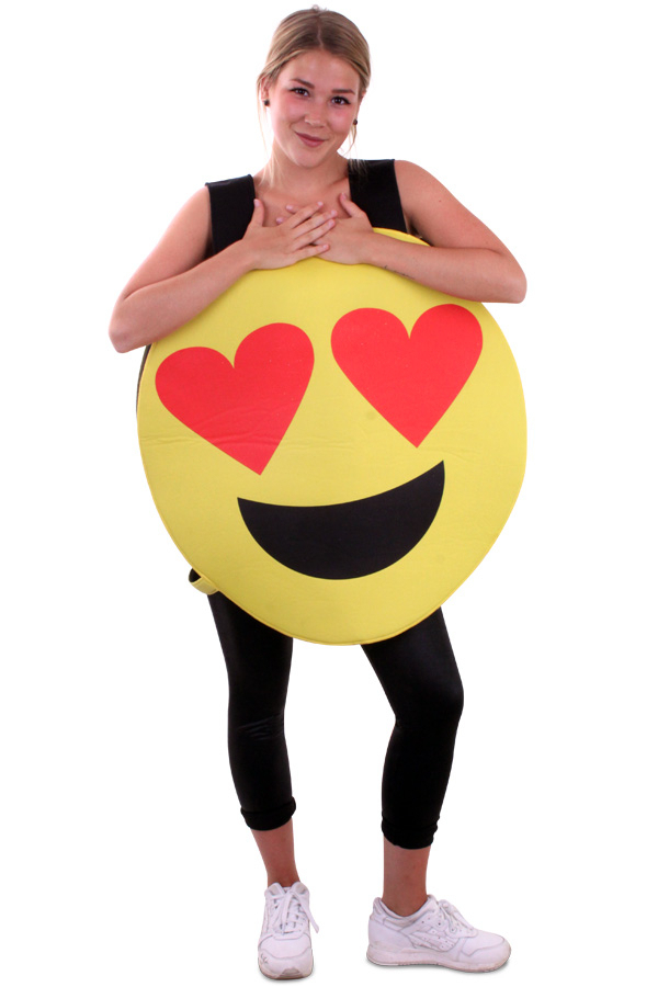 Emoticon Smiley Kostuum Hartjes