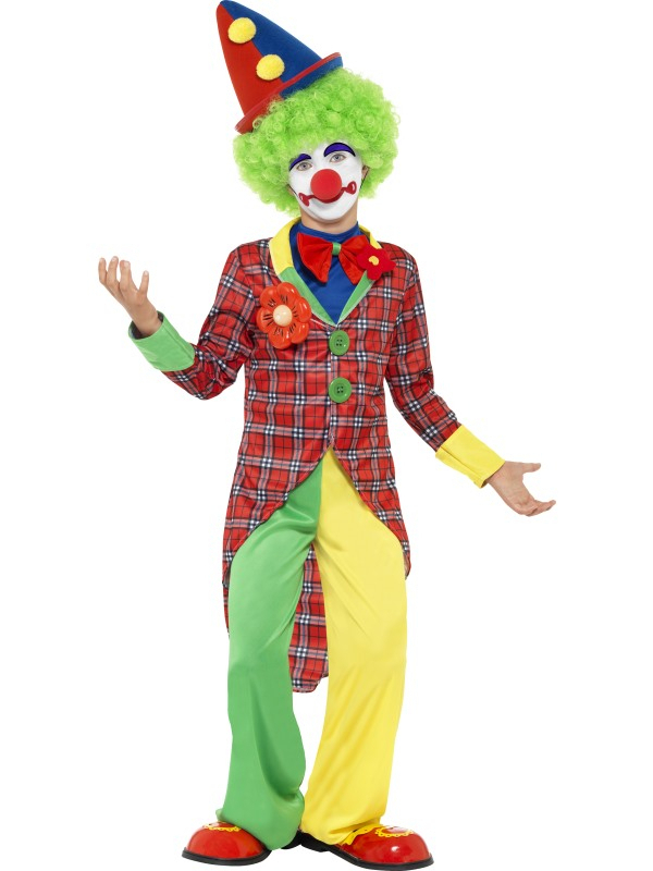 De Ster Van Het Circus Clown Jongen Kind Kostuum