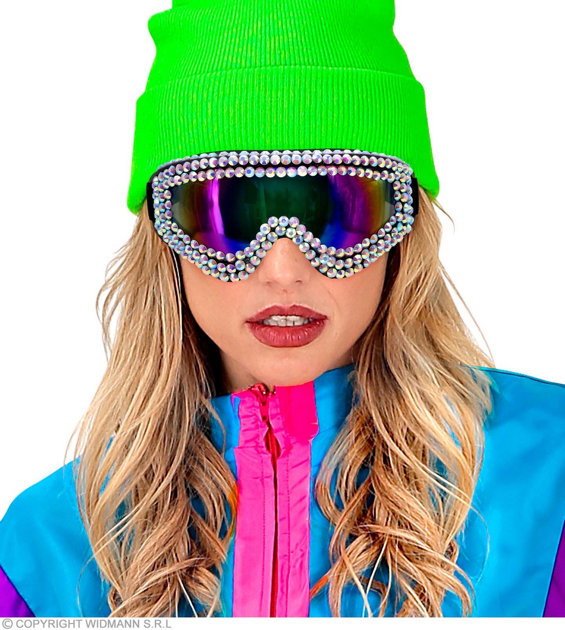 Ski-Bril 80s Strass