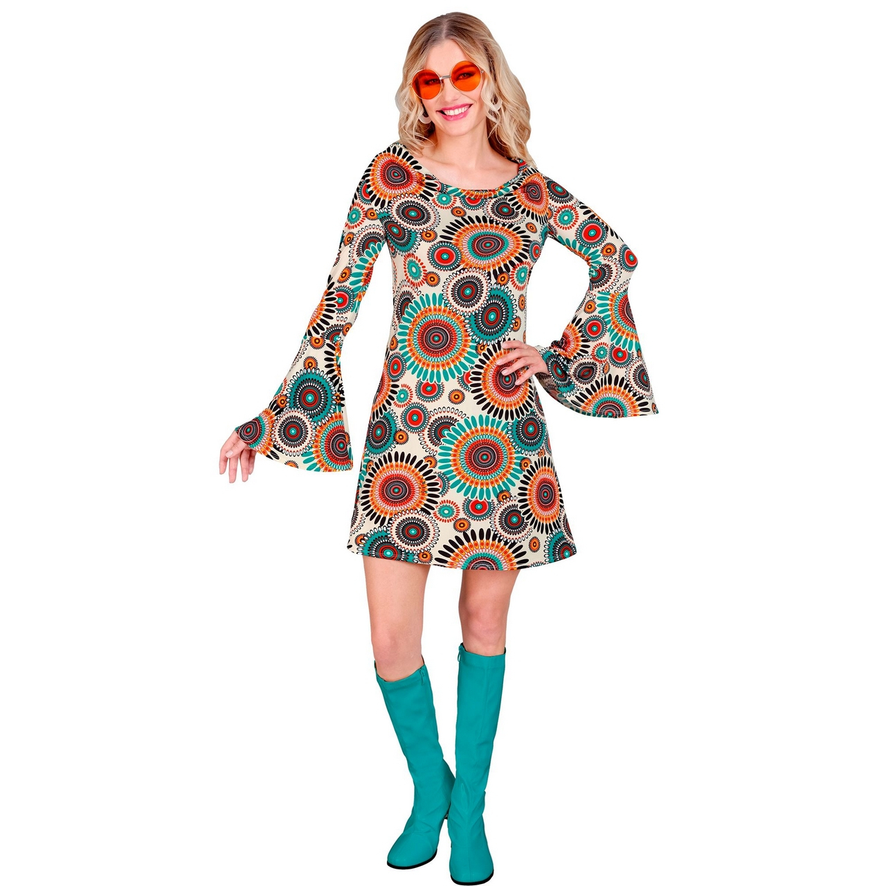 Super 60s True Vintage Jurk Vrouw