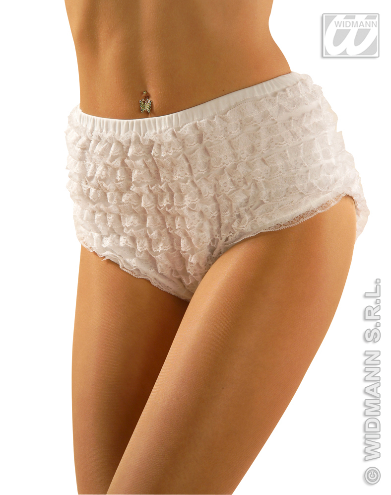 Witte Kanten Panty