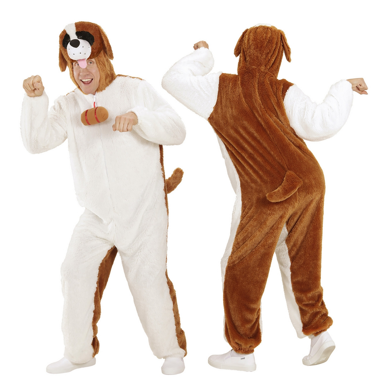 Dieren Onesie Pluche St. Bernhard Kostuum