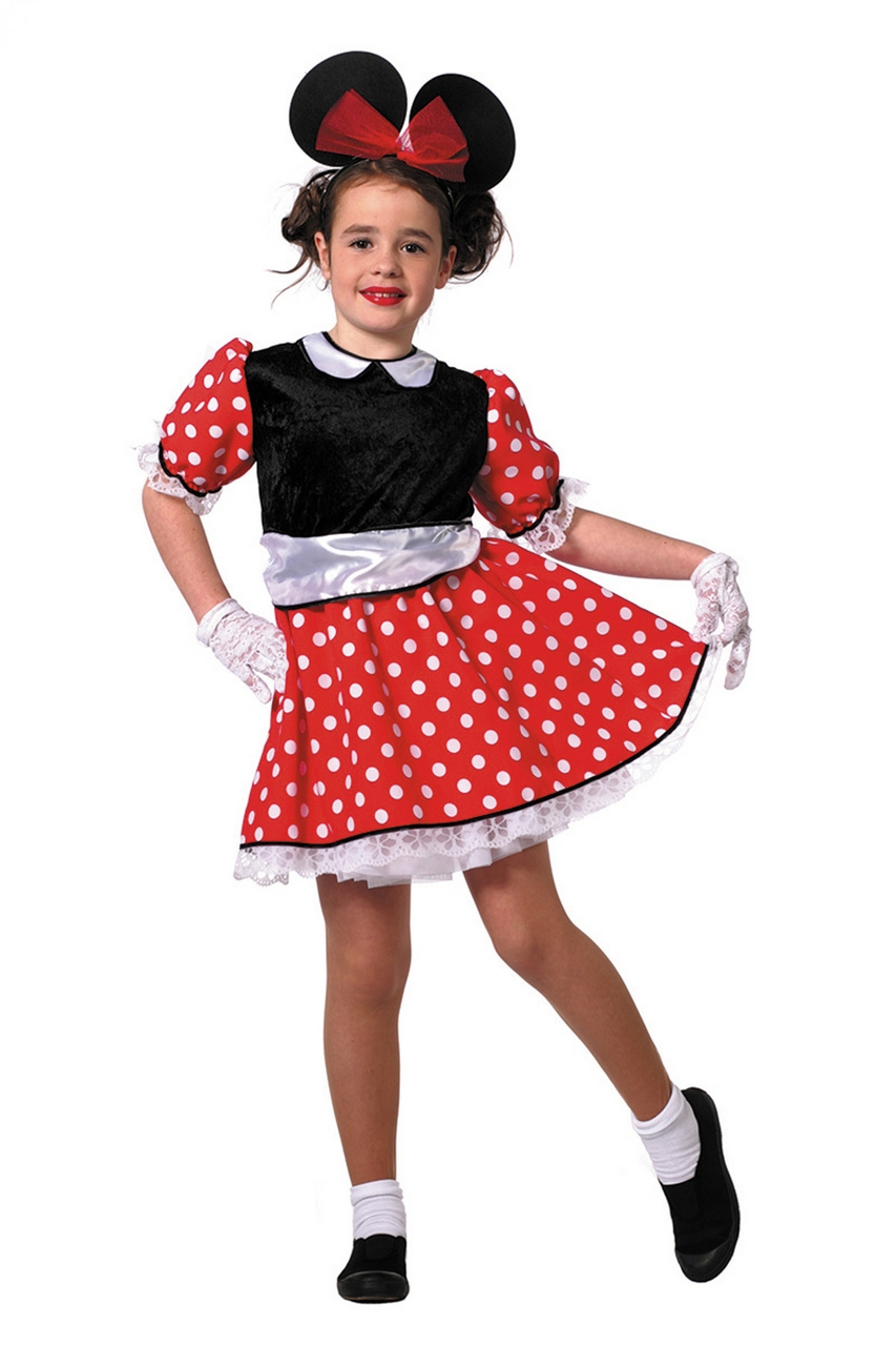 Jaren 50 Style Minnie Modern Meisje Kostuum