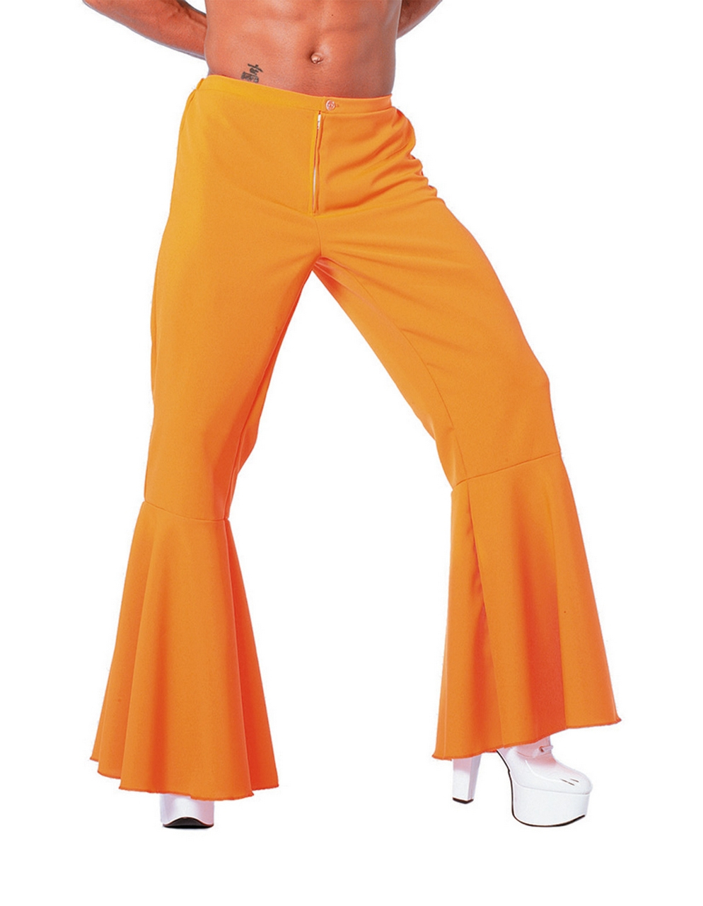 Oranje Hippie Broek Bi-Stretch