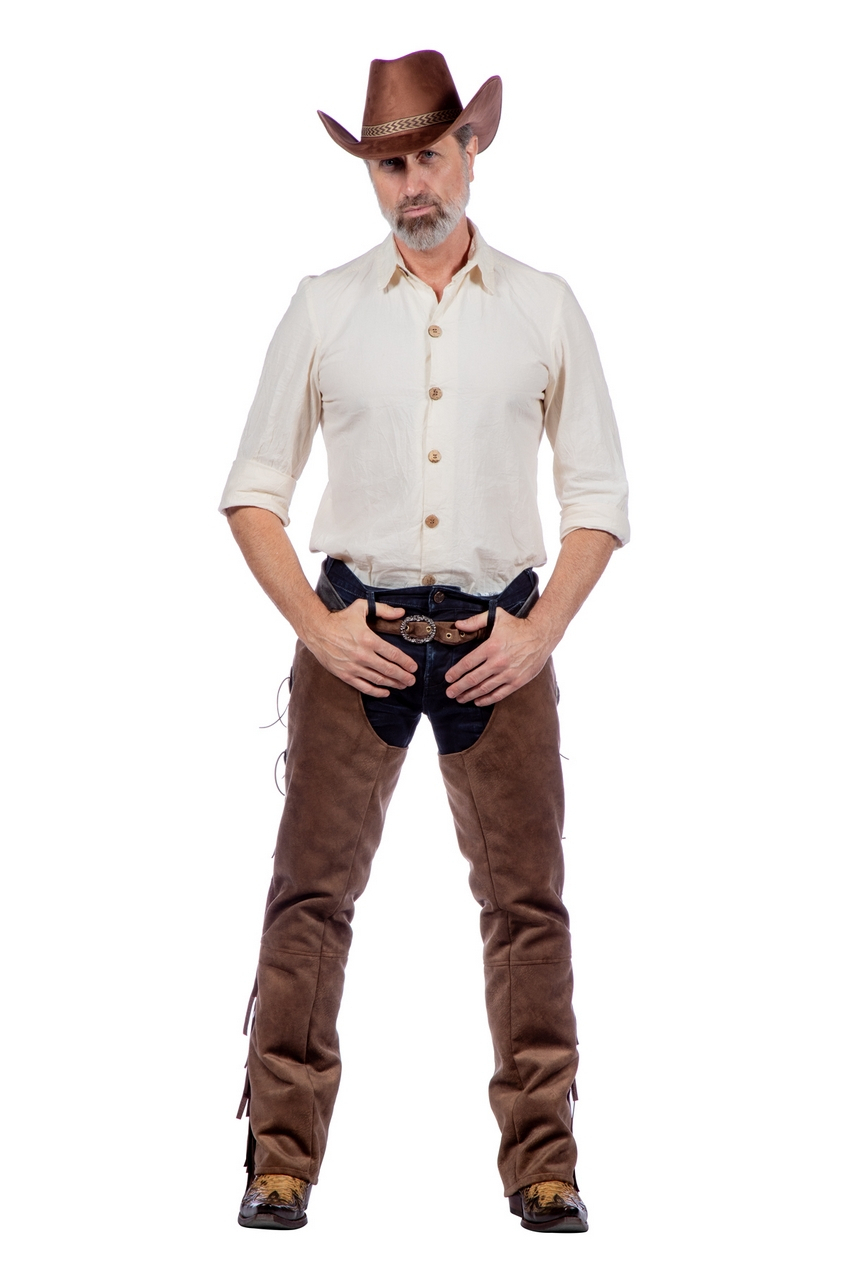 Beige Cowboy Blouse Clay White Man