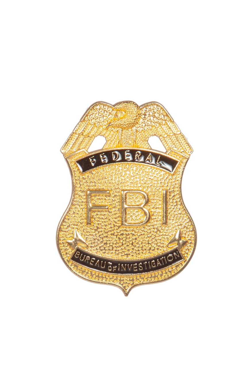 Badge Fbi Goud