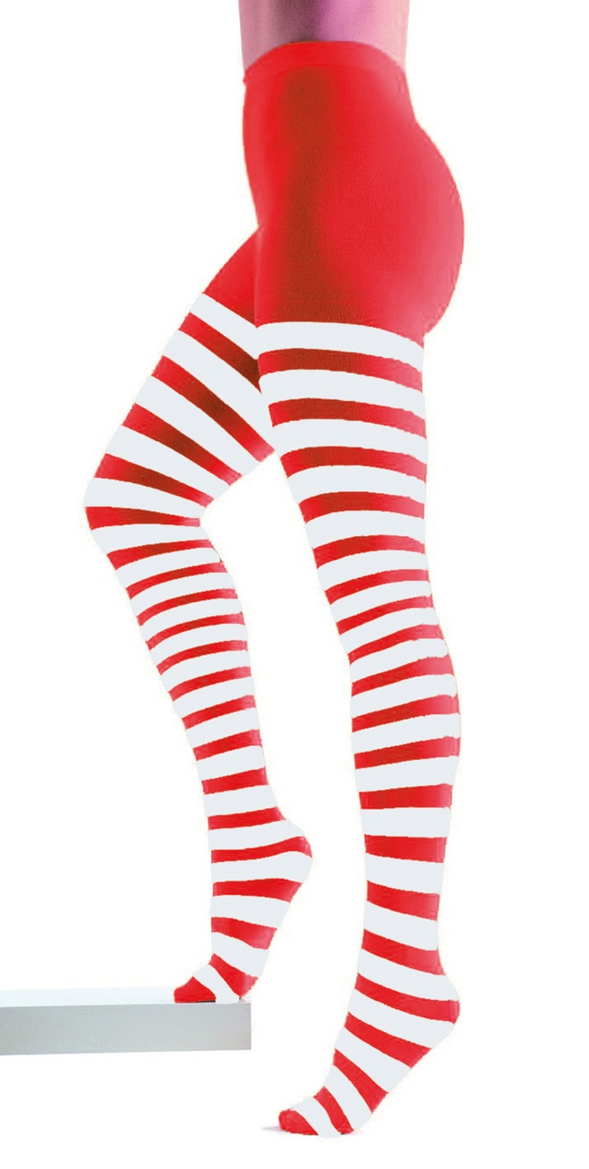 Panty Gestreept Rood / Wit